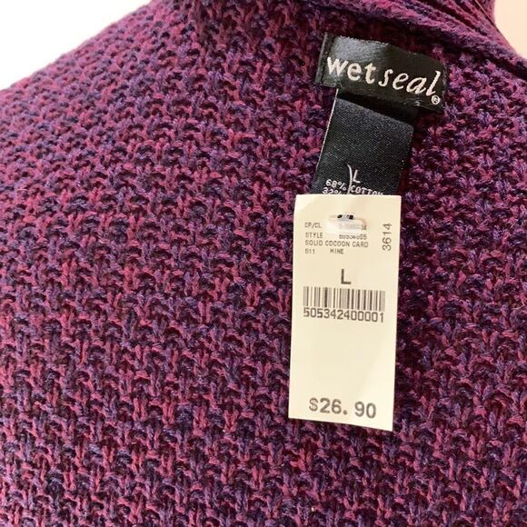 NWT Wet Seal cardigan sweater - Picture 4 of 6